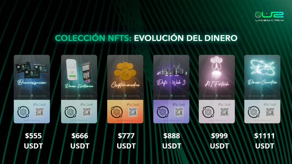 NFT colección 2: evolución del conocimiento en Uni2Matrix