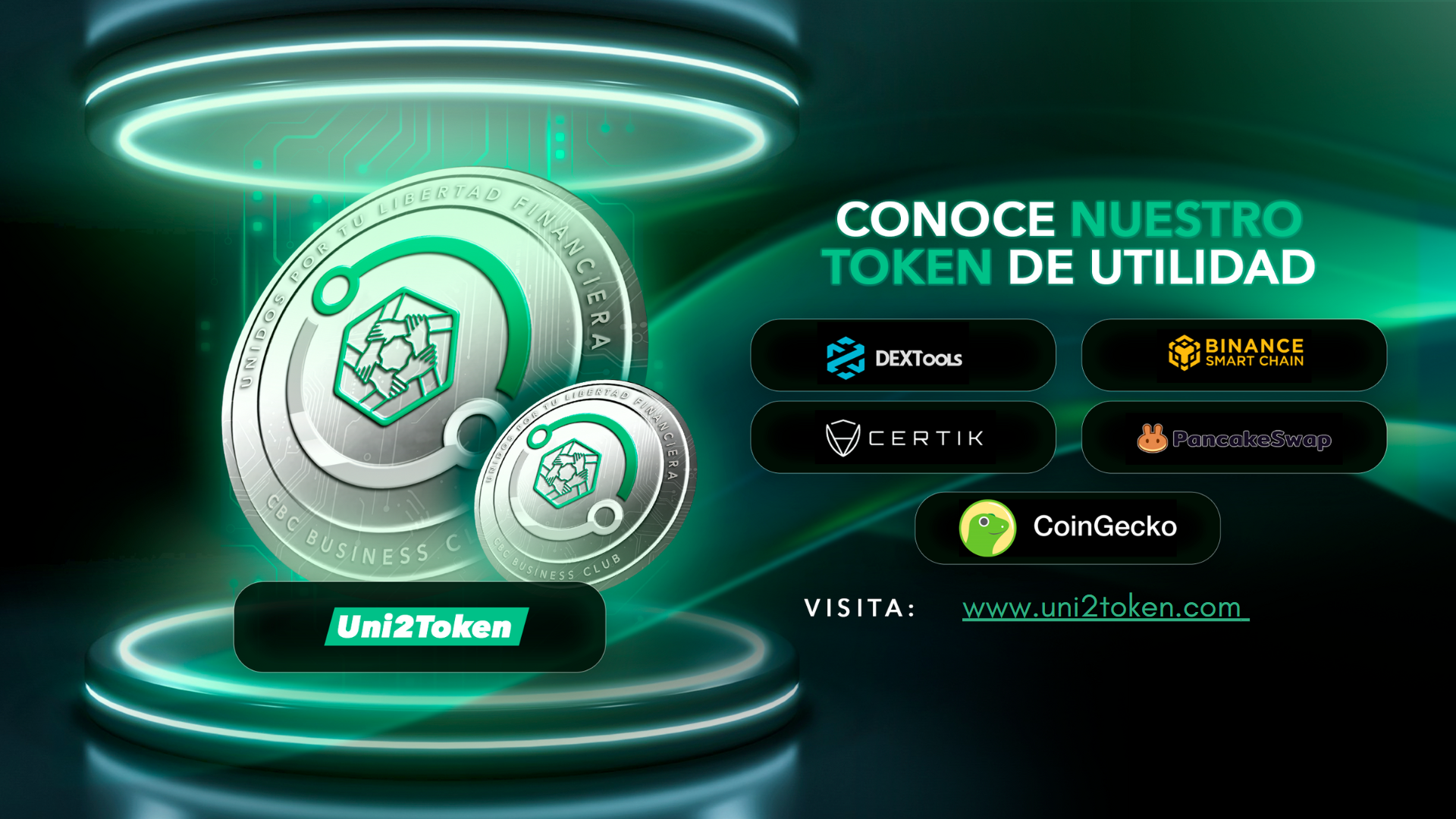 Qué es Uni2Token: token de gobernanza del ecosistema CBC